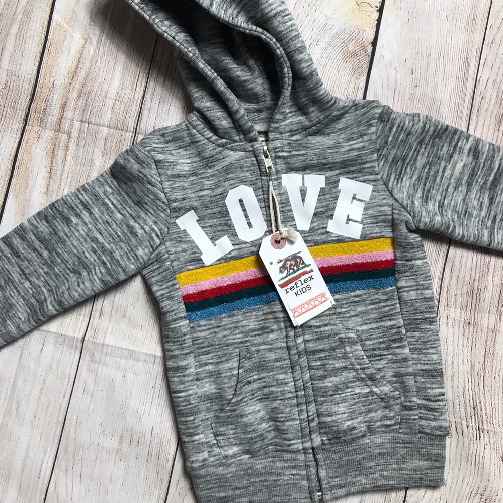 NWT/ reflex kids | hoodie sweatshirt size 4 girls